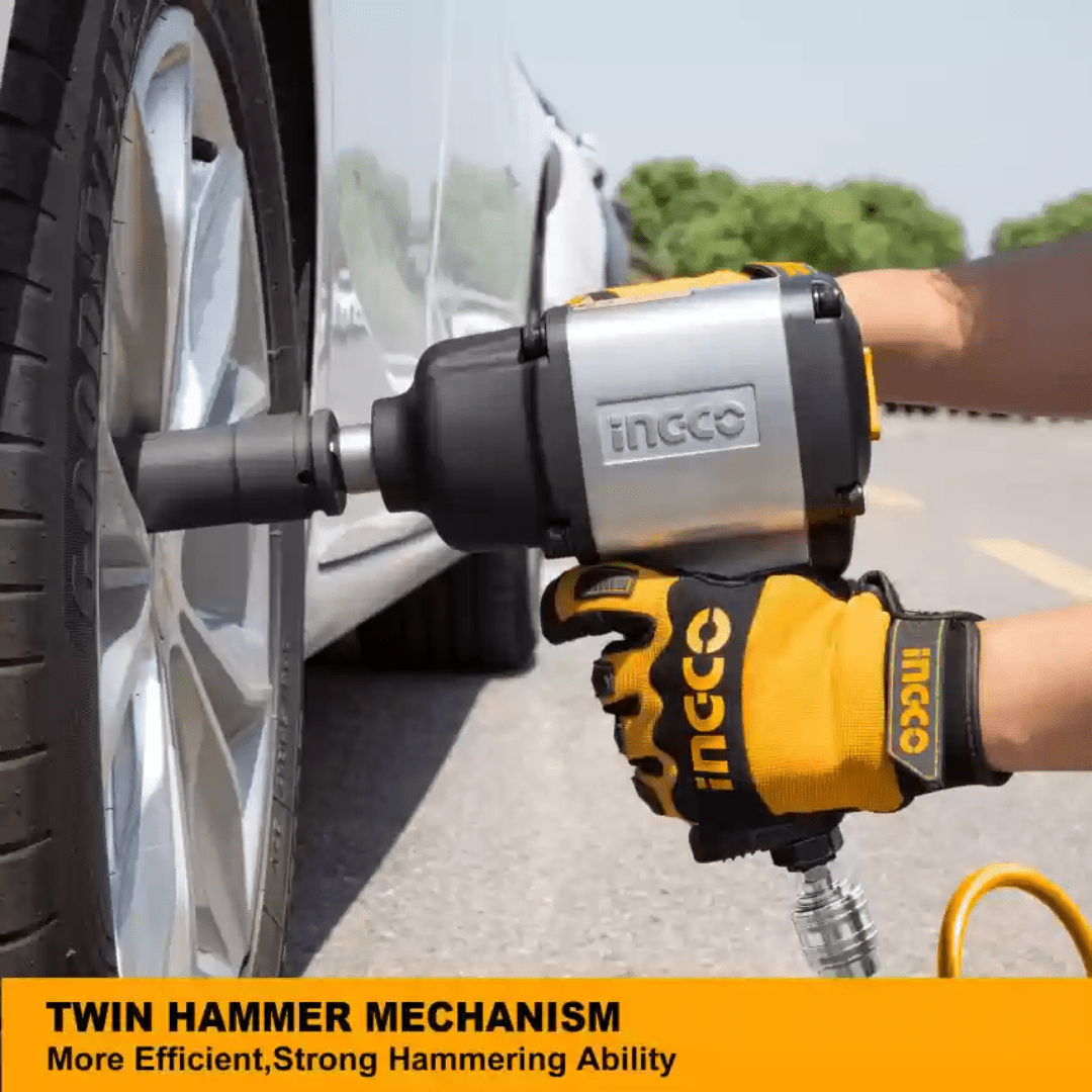 Ingco Impact Wrench & Driver Ingco 3/4″ Professional Pneumatic Air Impact Wrench - AIW341301
