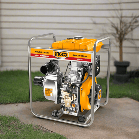 Ingco Diesel Pump Ingco 3" Diesel Pump 5.5HP with Recoil Start - GEP301