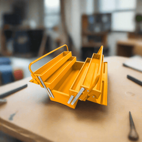 Ingco Tool Boxes Bags & Belts Ingco 3 Layer Steel Tool Box - HTB02
