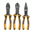 Ingco Pliers Ingco 3 Pieces Compound Action Plier Set - HKCPS5831