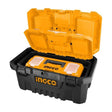 Ingco Tool Boxes Bags & Belts Ingco 3 Pieces Plastic Tool Box Set - PBXK0301