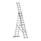 Ingco Ladder Ingco 3 Section Extension Ladder 3 x 9 - HLAD03391