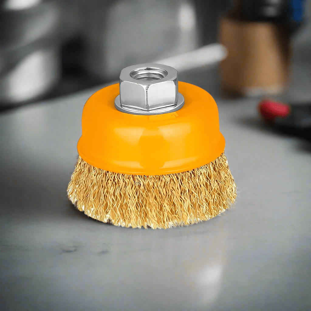Ingco Wire Wheels & Brushes Ingco 3" Wire Cup Brush with M14X2 Thread – WB10751