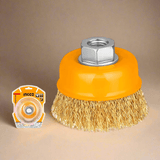 Ingco Wire Wheels & Brushes Ingco 3" Wire Cup Brush with M14X2 Thread – WB10751