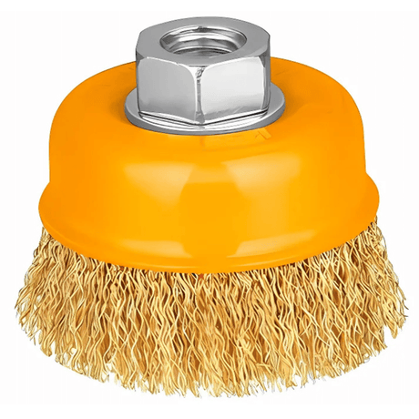 Ingco Wire Wheels & Brushes Ingco 3" Wire Cup Brush with M14X2 Thread – WB10751
