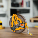 Ingco Tape Measure Ingco 30mx15mm Fiberglass Measuring Tape - HFMT1830