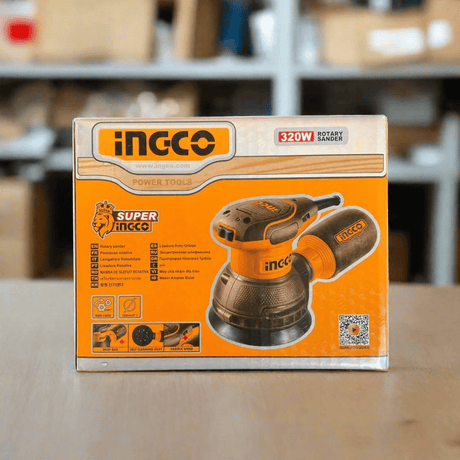 Ingco Sander Ingco 320W Rotary Sander with Variable Speed Control – RS3216