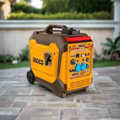 Ingco Generator Ingco 4.0KW Inverter Gasoline Generator with Electric & Recoil Start – GEI47506E