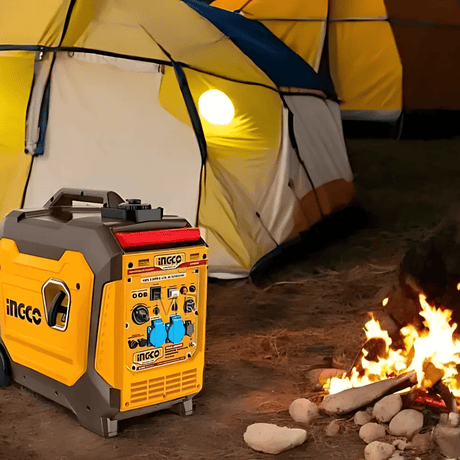 Ingco Generator Ingco 4.0KW Inverter Gasoline Generator with Electric & Recoil Start – GEI47506E