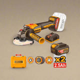 Ingco Grinder Ingco 4-1/2"/115mm Brushless Angle Grinder 1280W With Accessories - CAGLI4128112