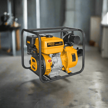 Ingco Gasoline Water Pump Ingco 4" Gasoline Water Pump with 1500L/min Flow & 9.0HP Engine – GWP402