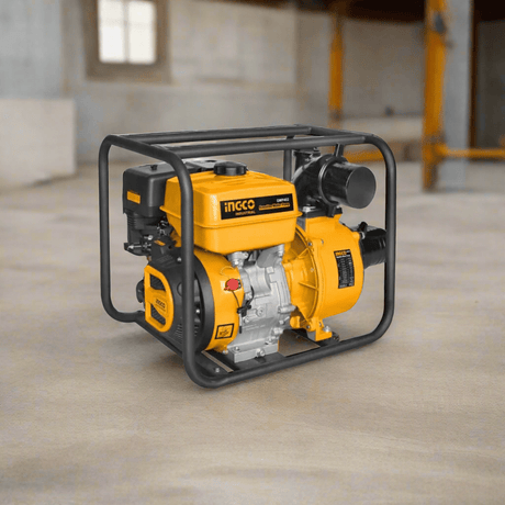 Ingco Gasoline Water Pump Ingco 4" Gasoline Water Pump with 1500L/min Flow & 9.0HP Engine – GWP402