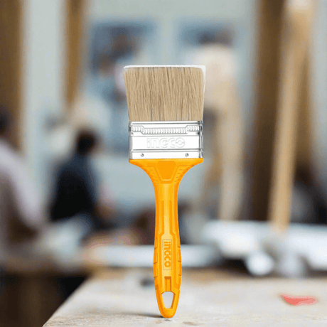 Ingco Paint Tools & Equipment Ingco 4" Paint Brush with Plastic Handle for Oil Based Paint - CHPTB78604