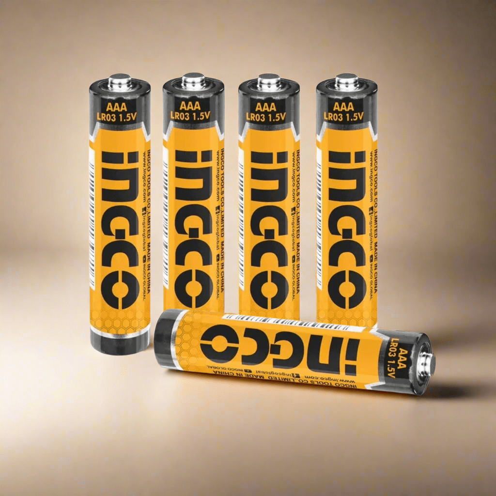 Ingco Batteries & Chargers Ingco 4 Pieces 1.5V LR03 AAA Alkaline Battery - HAB3A01