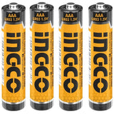 Ingco Batteries & Chargers Ingco 4 Pieces 1.5V LR03 AAA Alkaline Battery - HAB3A01