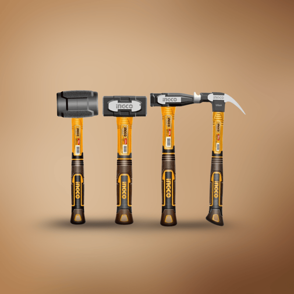 Ingco Hammers Mallets & Sledges Ingco 4 Pieces Hammer Set - HCH9004