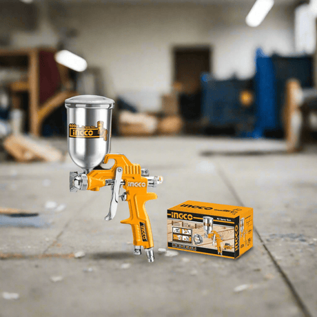 Ingco Spray Gun Ingco 400cc Air Spray Gun with 1.5mm Nozzle – ASG4042