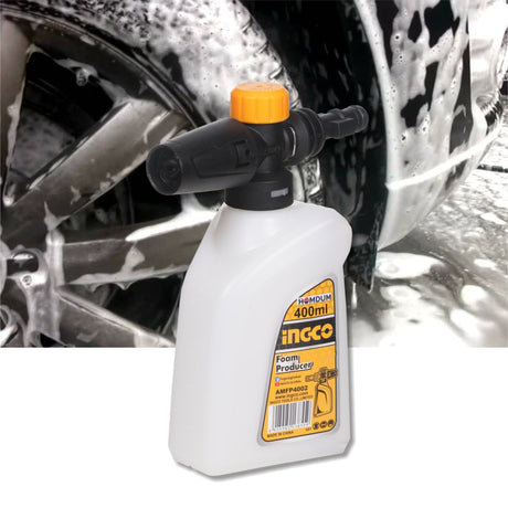 Ingco Cleaning Equipment Accessories Ingco 400ML Lance Bottle Foam Producer For Pressure Washer - AMFP4002