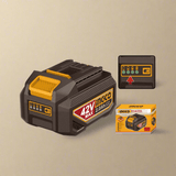 Ingco Batteries & Chargers Ingco 42V 2.0Ah Lithium-Ion Battery Pack - FBLI42201