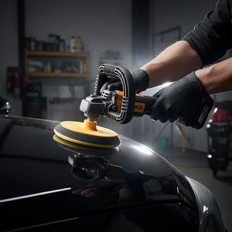 Ingco Automotive Accessories & Maintenance Ingco 42V Brushless Cordless Polisher With 2x 2.0Ah Batteries And Charger-  APLI42182