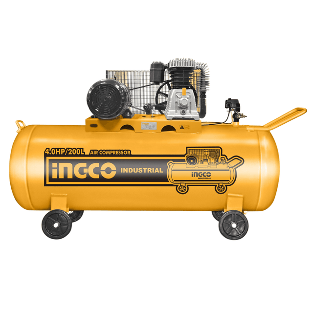 Ingco Compressor & Air Tool Accessories Ingco 4HP 200L Air Compressor – AC402001