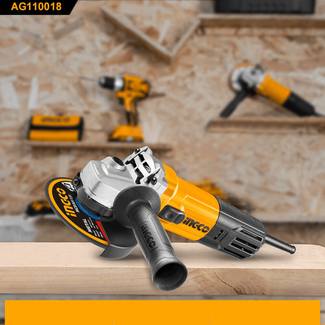 Ingco Grinder Ingco 5"/125mm Angle Grinder 1100W - AG110018