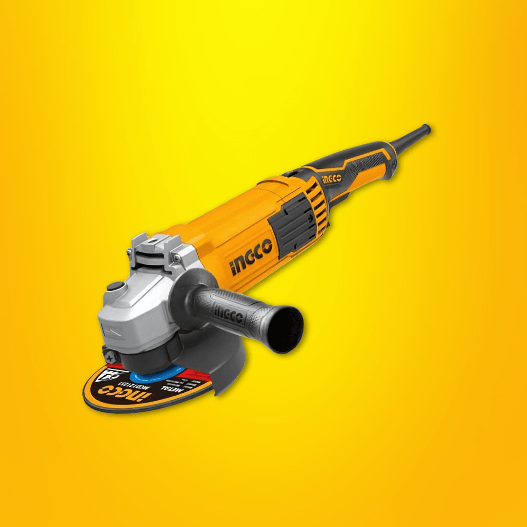 Ingco Grinder Ingco 5"/125mm Angle Grinder 1500W with Auxiliary Handle - AG150018