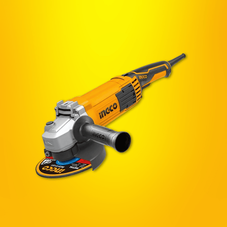 Ingco Grinder Ingco 5"/125mm Angle Grinder 1500W with Auxiliary Handle - AG150018
