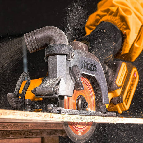 Ingco Circular Saw Ingco 5″ Cordless Lithium Ion Circular Saw 20V with Brushless Motor – CSLI1402