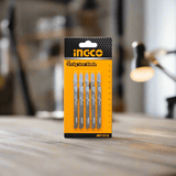 Ingco Saw Blades Ingco 5-Piece Jigsaw Blade Set for Wood – JSBT101D