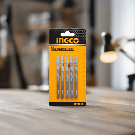 Ingco Saw Blades Ingco 5-Piece Jigsaw Blade Set for Wood – JSBT101D