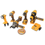 Ingco Power Tool Combo Kit Ingco 5 Pieces Cordless Industrial Combo Kit 20V With 2 Pieces 4.0Ah Battery - CKLI2019