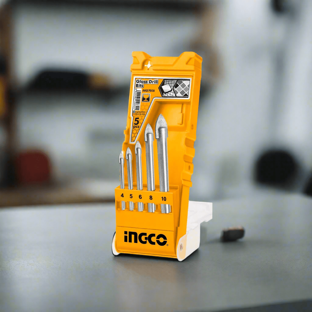 Ingco Drill Bits Ingco 5 Pieces Glass Drill Bit Set - AKD7058