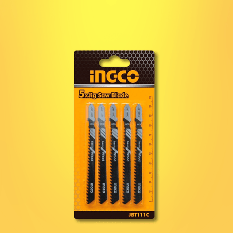 Ingco Saw Blades Ingco 5 Pieces Jigsaw Blade for Wood - JBT111C