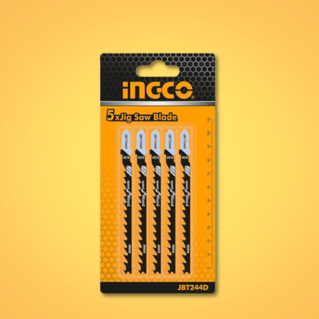 Ingco Saw Blades Ingco 5 Pieces Jigsaw Blade for Wood - JBT244D