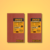 Ingco Sander Ingco 5 Pieces Sanding Sheet Set 90x231mm - AKFS240101-1
