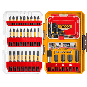 Ingco Screwdriver Bits Ingco 51-Piece Impact Screwdriver Bit Set - AKDL25106