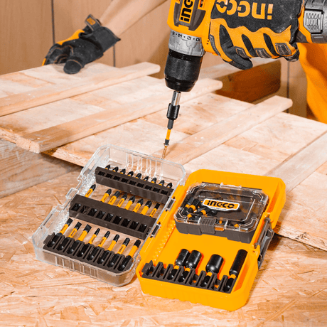 Ingco Screwdriver Bits Ingco 51-Piece Impact Screwdriver Bit Set - AKDL25106