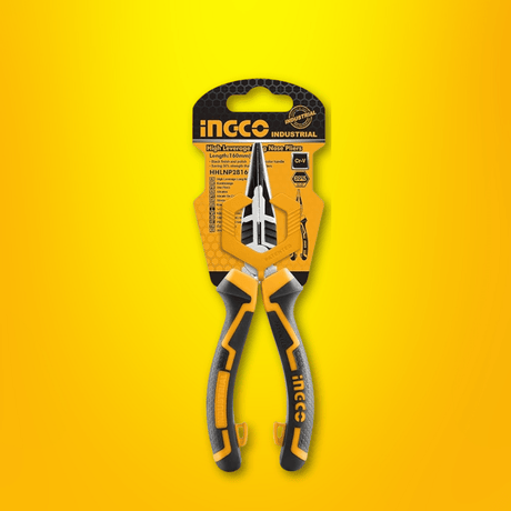 Ingco Pliers Ingco 6" High Leverage Pliers - Long Nose Plier - HHLNP28160