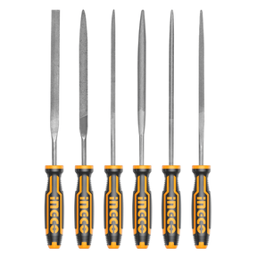 Ingco Chisels Files Planes & Punches Ingco 6-Pieces File Set - HKTF63