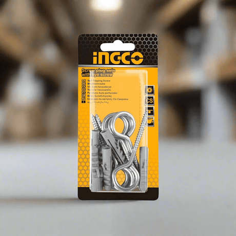 Ingco Fasteners Ingco 6 Pieces Screw Plug Sets With Eye Screw - HWSPK5022