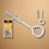 Ingco Fasteners Ingco 6 Pieces Screw Plug Sets With Eye Screw - HWSPK5022
