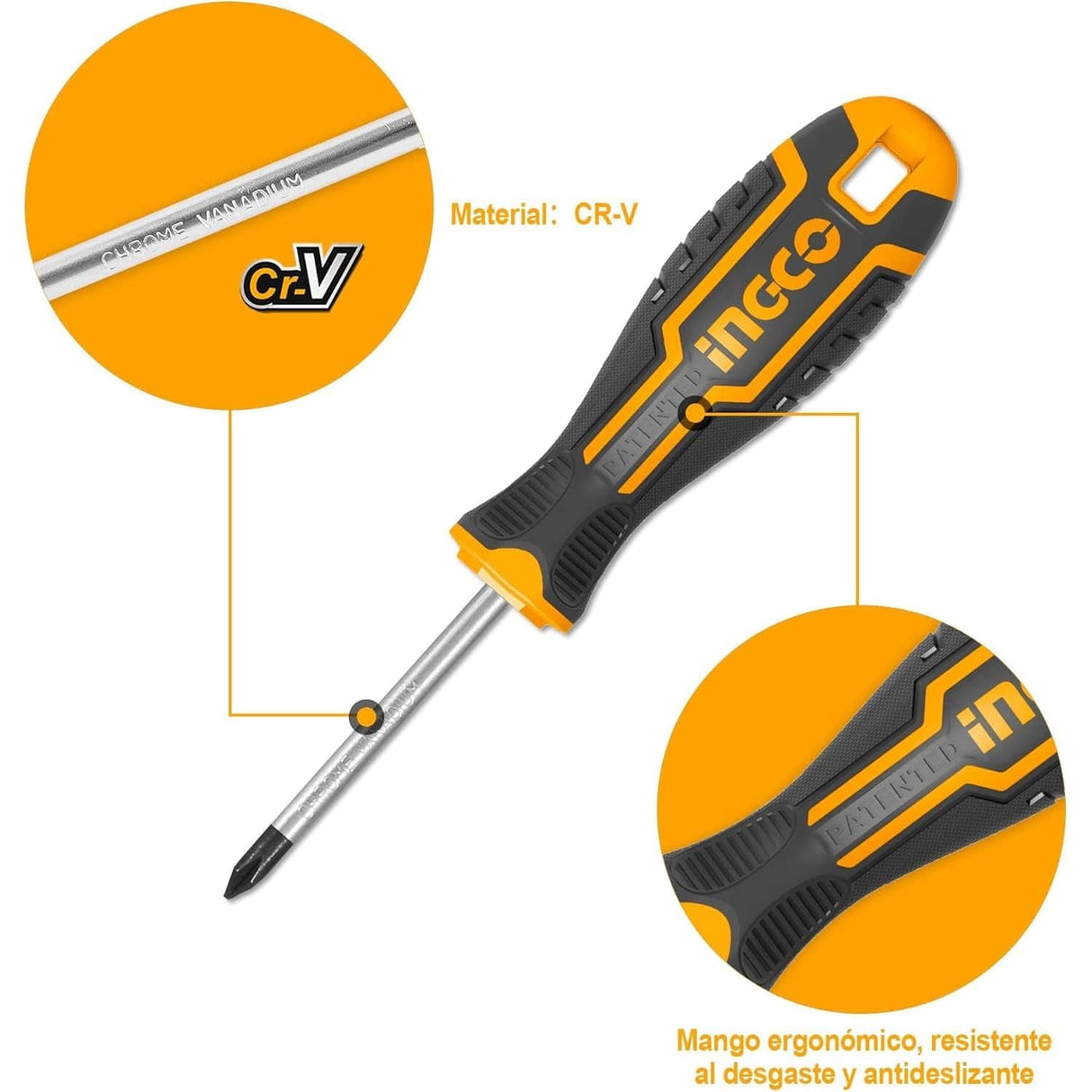 Ingco Screwdrivers Ingco 6 Pieces Screwdriver Set - HKSD0628