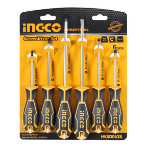 Ingco Screwdrivers Ingco 6 Pieces Screwdriver Set - HKSD0628
