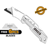 Ingco Multi Tools & Knives Ingco 61x19mm Folding Knife - HUK6236