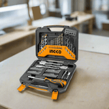 Ingco Drill Bits Ingco 67-Piece Accessories Set – Masonry, HSS, Wood Drill Bits & Screwdriver Bits – HKTAC010671