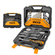 Ingco Drill Bits Ingco 67-Piece Accessories Set – Masonry, HSS, Wood Drill Bits & Screwdriver Bits – HKTAC010671