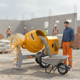 Ingco Construction Equipment Ingco 6HP Heavy-Duty Diesel Concrete Mixer - CM906-3