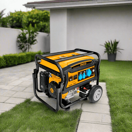 Ingco Generator Ingco 7.5KW Gasoline Generator with TCI Ignition & 25L Fuel Tank – GE75006