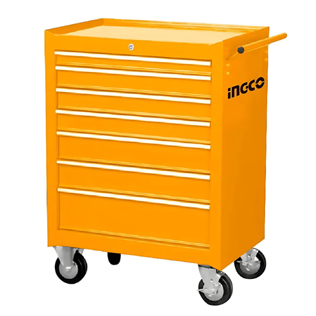 Ingco Tool Chests & Cabinets Ingco 7-Drawer Roller Cabinet – HDTC02071P